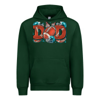 Forest Green dad American football Urban Hoodie - Zillion Design Studio