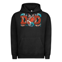 Pigment Black dad American football Urban Hoodie - Zillion Design Studio