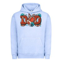 Pigment Grape Ice dad American football Urban Hoodie - Zillion Design Studio