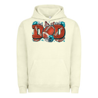Pigment Pistachio dad American football Urban Hoodie - Zillion Design Studio