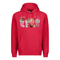 Cardinal mom fuel coffee cups Premium Hoodie - texasbilliewilder