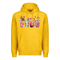 Lemon mom fuel coffee cups Premium Hoodie - texasbilliewilder