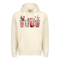 Sandshell mom fuel coffee cups Premium Hoodie - texasbilliewilder