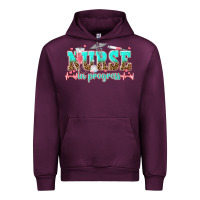Mauve Wine nurse in progress tbw Urban Hoodie - texasbilliewilder