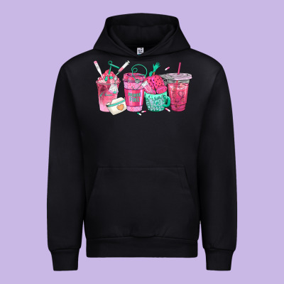 Nurse Fuel Coffee Cups Urban Hoodie Designed By Texasbilliewilder