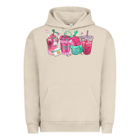 Pigment French Oak nurse fuel coffee cups Urban Hoodie - texasbilliewilder