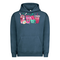 Pigment Midnight Navy nurse fuel coffee cups Urban Hoodie - texasbilliewilder