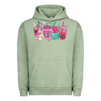 Pigment Oil Green nurse fuel coffee cups Urban Hoodie - texasbilliewilder
