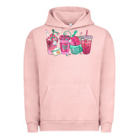Pigment Salmon nurse fuel coffee cups Urban Hoodie - texasbilliewilder
