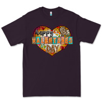 Plum Happy Valentınes Day Premium Tee - CowhideDigitalArt