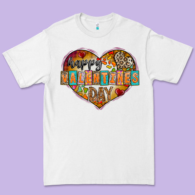 Happy Valentınes Day Premium Tee Designed By Cowhidedigitalart