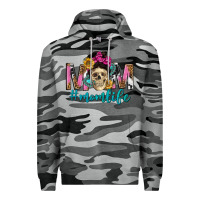 Slate Camo mom life with skull Premium Hoodie - texasbilliewilder