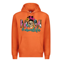 Carrot mom life with skull Premium Hoodie - texasbilliewilder