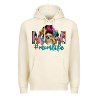 Tofu mom life with skull Premium Hoodie - texasbilliewilder