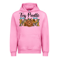 Fuchsia Pink western toy poodle mom Urban Hoodie - RanaPortraitStore