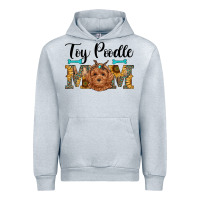 Heather Grey western toy poodle mom Urban Hoodie - RanaPortraitStore