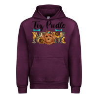 Mauve Wine western toy poodle mom Urban Hoodie - RanaPortraitStore