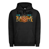 Pigment Black western toy poodle mom Urban Hoodie - RanaPortraitStore