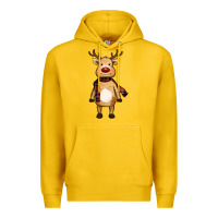 Lemon cute reindeer Premium Hoodie - RanaPortraitStore