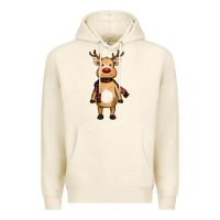 Tofu cute reindeer Premium Hoodie - RanaPortraitStore