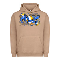 Pigment Burro mom volleyball Urban Hoodie - Zillion Design Studio