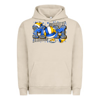 Pigment French Oak mom volleyball Urban Hoodie - Zillion Design Studio