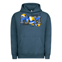 Pigment Midnight Navy mom volleyball Urban Hoodie - Zillion Design Studio
