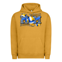 Pigment Peanut Butter mom volleyball Urban Hoodie - Zillion Design Studio