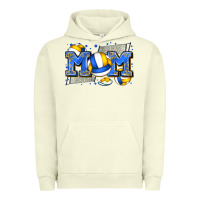 Pigment Pistachio mom volleyball Urban Hoodie - Zillion Design Studio