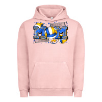 Pigment Salmon mom volleyball Urban Hoodie - Zillion Design Studio