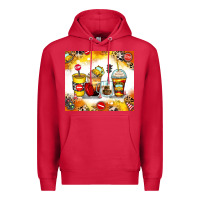 Cardinal bus driver coffee cups Premium Hoodie - Zillion Design Studio