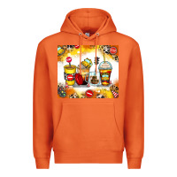 Carrot bus driver coffee cups Premium Hoodie - Zillion Design Studio