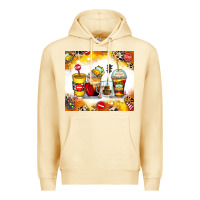 Pina Colada bus driver coffee cups Premium Hoodie - Zillion Design Studio
