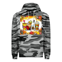 Slate Camo bus driver coffee cups Premium Hoodie - Zillion Design Studio