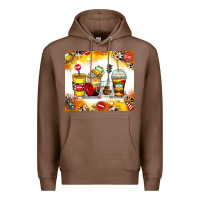 Chestnut bus driver coffee cups Premium Hoodie - Zillion Design Studio
