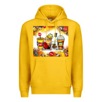 Lemon bus driver coffee cups Premium Hoodie - Zillion Design Studio