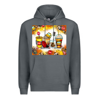 Rock bus driver coffee cups Premium Hoodie - Zillion Design Studio
