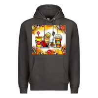 Smoke bus driver coffee cups Premium Hoodie - Zillion Design Studio