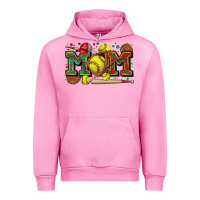 Fuchsia Pink mom softball Urban Hoodie - Zillion Design Studio