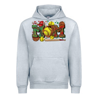 Heather Grey mom softball Urban Hoodie - Zillion Design Studio