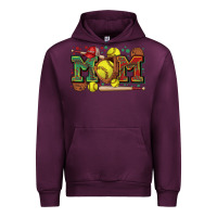 Mauve Wine mom softball Urban Hoodie - Zillion Design Studio