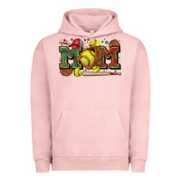 Pigment Salmon mom softball Urban Hoodie - Zillion Design Studio