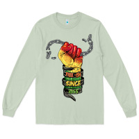 Matcha free ish since 1865 Long Sleeve Tee - BarkalooDesign
