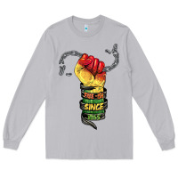 Moon Dust free ish since 1865 Long Sleeve Tee - BarkalooDesign