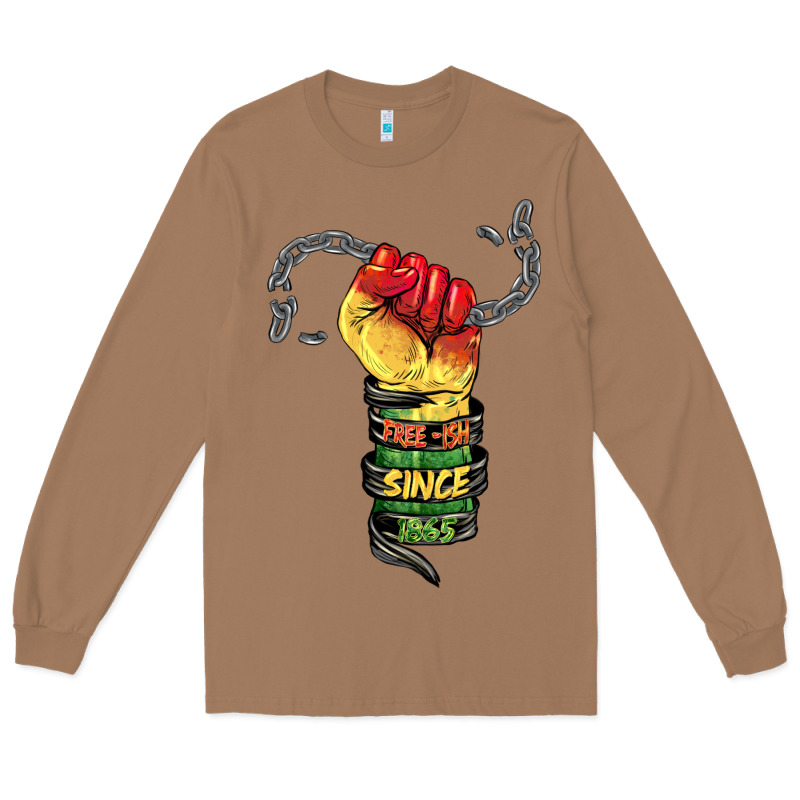 Free Ish Since 1865 Long Sleeve Tee by BarkalooDesign | Teevron