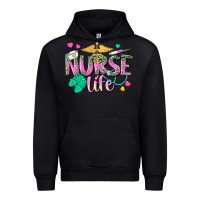 Black nurse life Urban Hoodie - texasbilliewilder