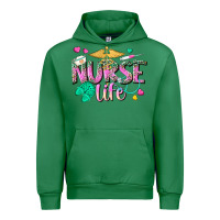 Emerald nurse life Urban Hoodie - texasbilliewilder