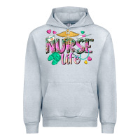 Heather Grey nurse life Urban Hoodie - texasbilliewilder