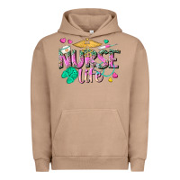 Pigment Burro nurse life Urban Hoodie - texasbilliewilder