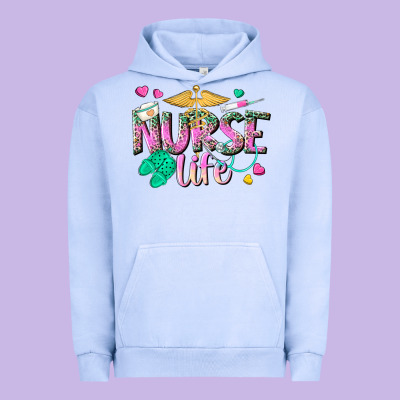 Nurse Life Urban Hoodie Designed By Texasbilliewilder